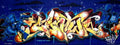 Graffiti Murals Street Art 0092 06 cantwo sao A4 Photo Print