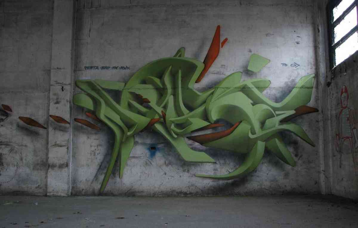 Graffiti Murals Street Art 0094 udine 07 A4 Photo Print