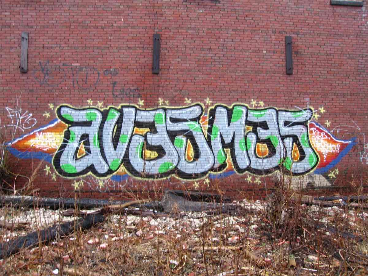 Graffiti Murals Street Art 0095 12615308 A4 Photo Print