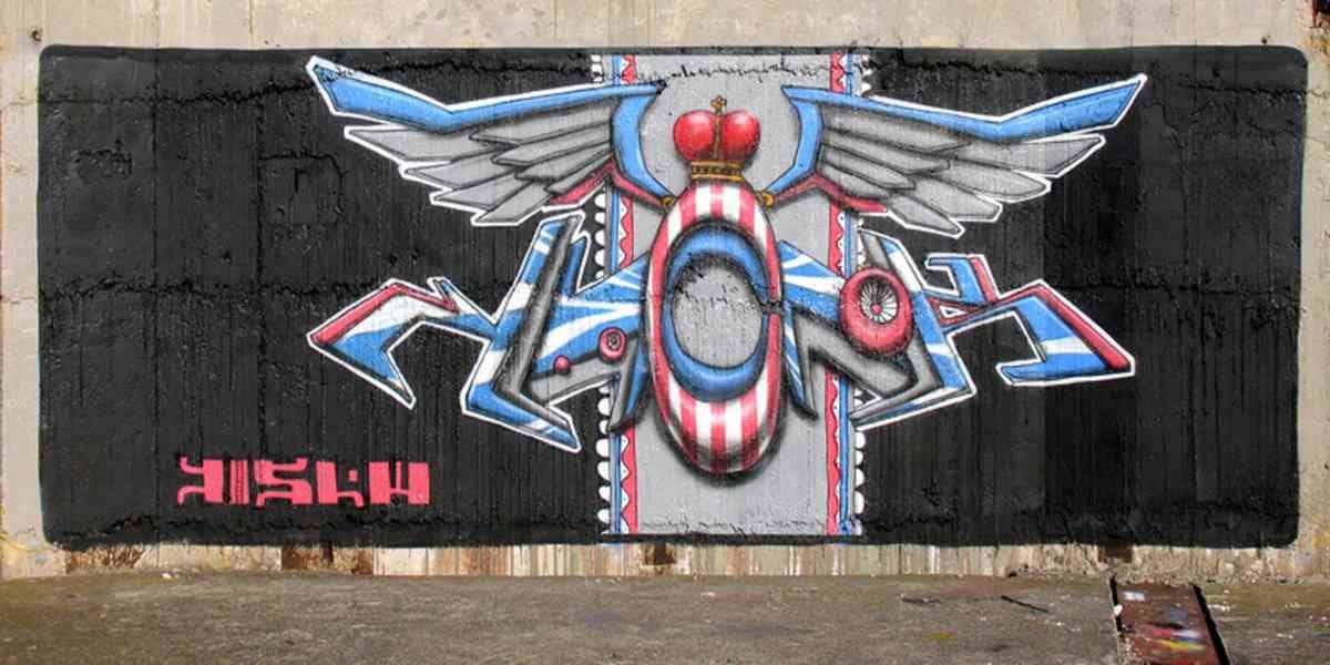 Graffiti Murals Street Art 0097 99351926ch5 A4 Photo Print