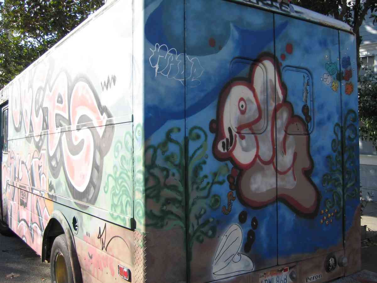 Graffiti Murals Street Art 01 1308 A4 Photo Print