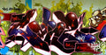 Graffiti Murals Street Art 0100 07 cantwo IN 01 A4 Photo Print