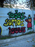 Graffiti Murals Street Art 011 Madrid equality graffiti todos somos iguales A4 Photo Print
