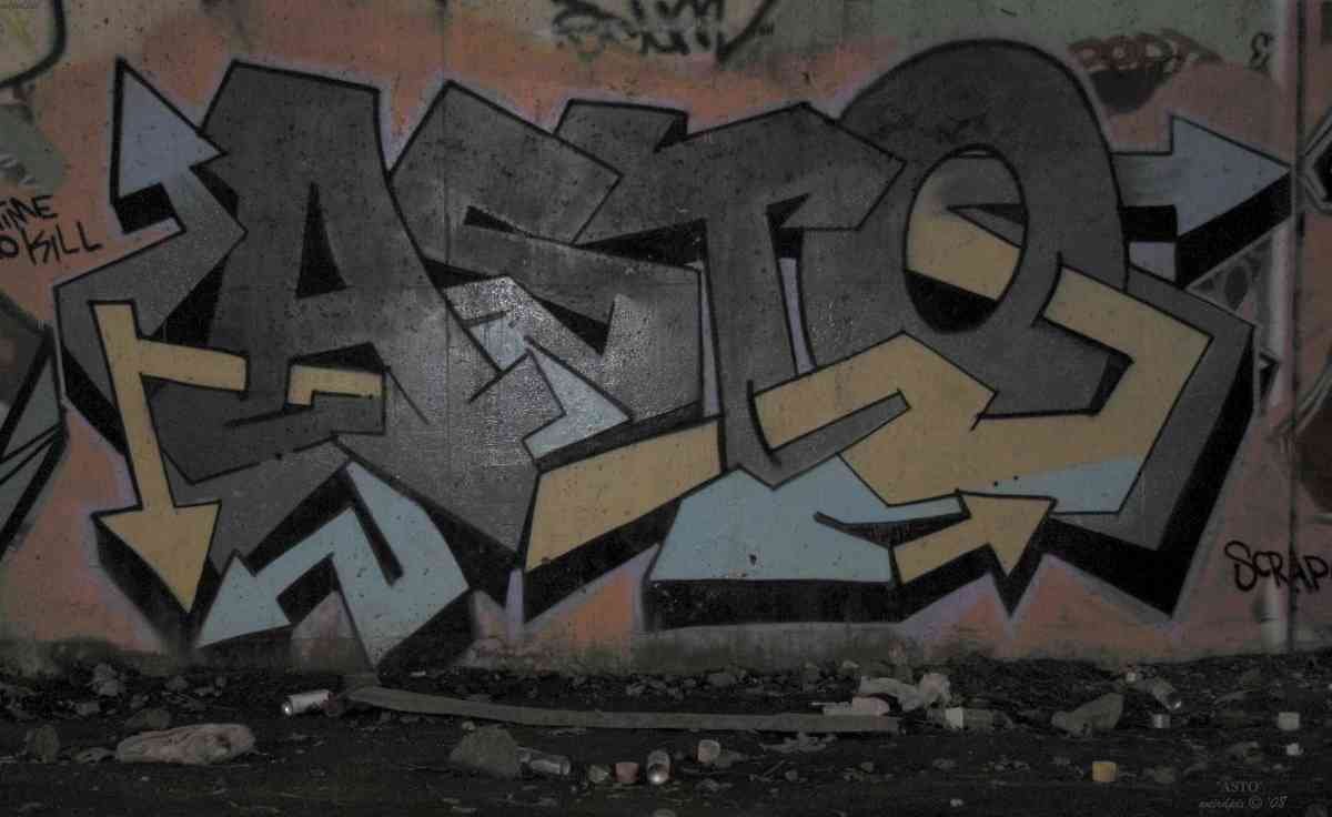Graffiti Murals Street Art 0115 11124804 A4 Photo Print