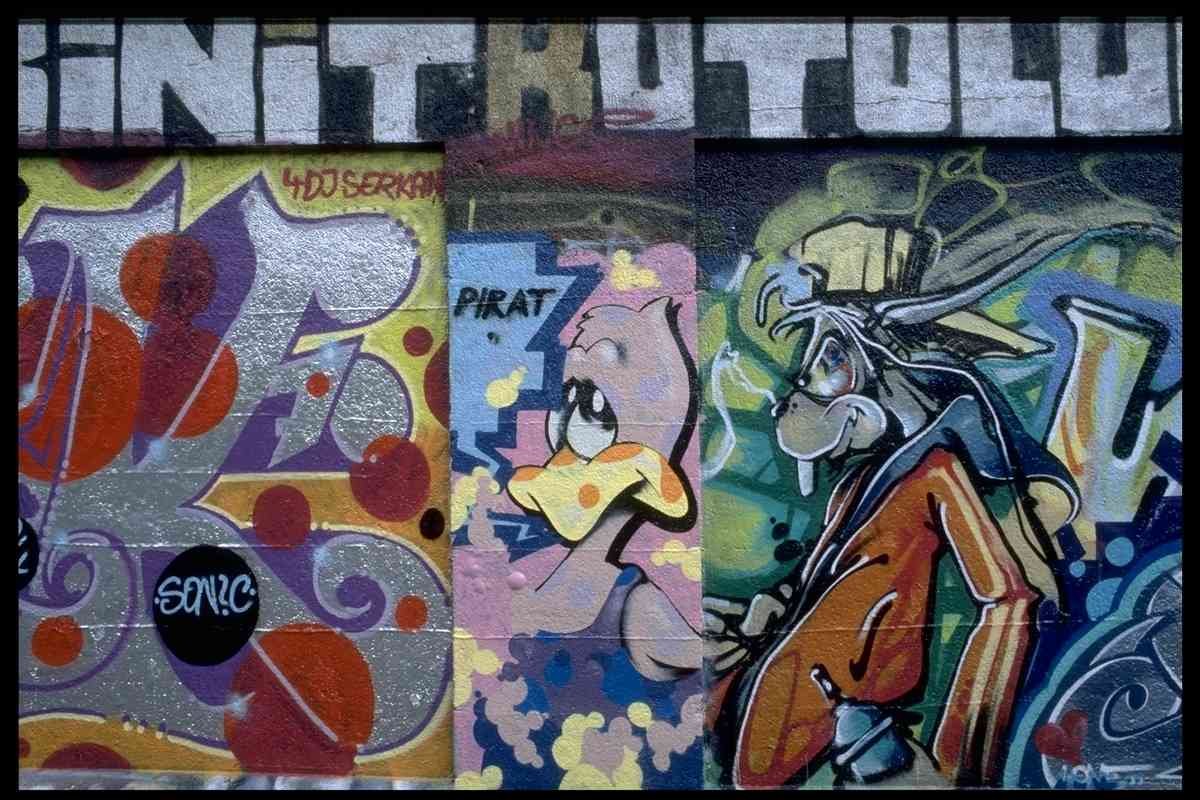 Graffiti Murals Street Art 0122 Graffitti036 A4 Photo Print