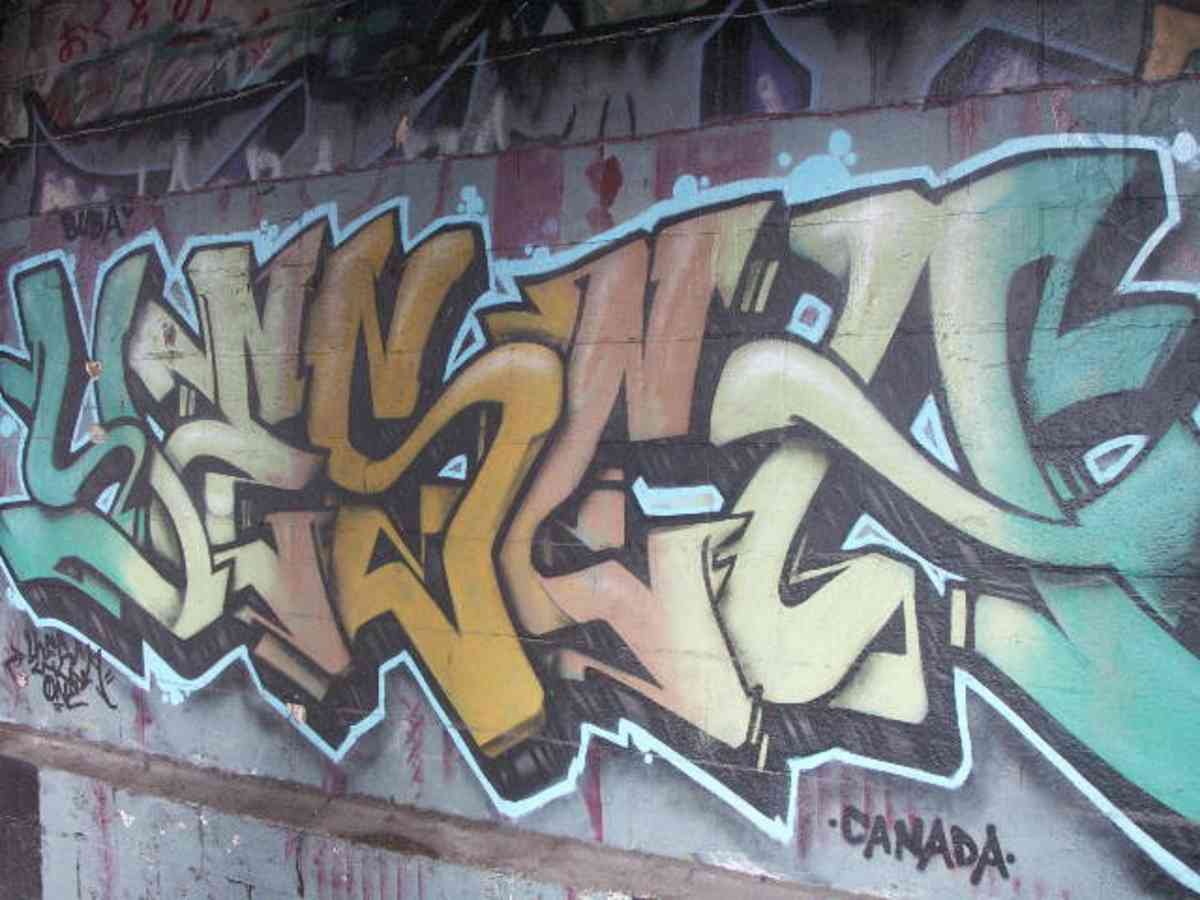 Graffiti Murals Street Art 0132 PICT0009 A4 Photo Print