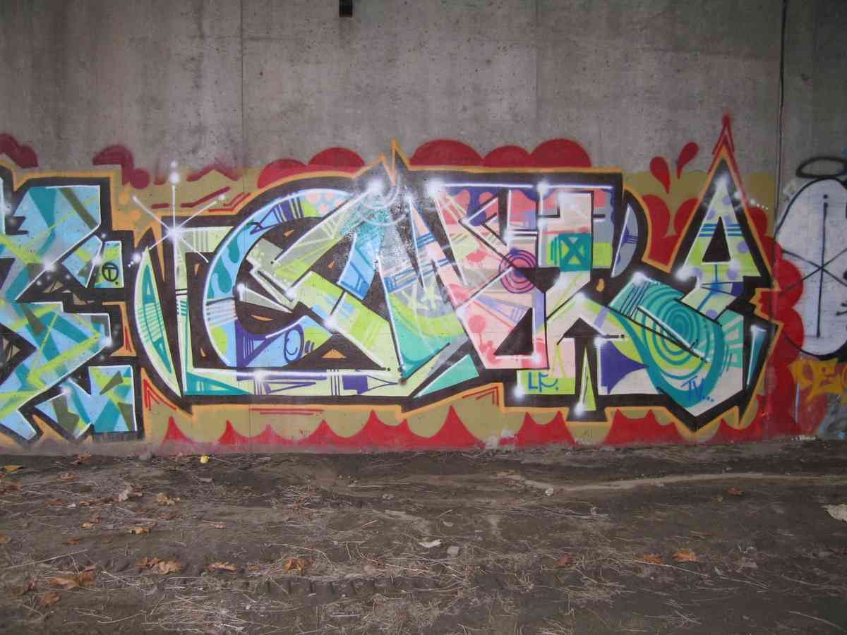 Graffiti Murals Street Art 0139 11125109 A4 Photo Print