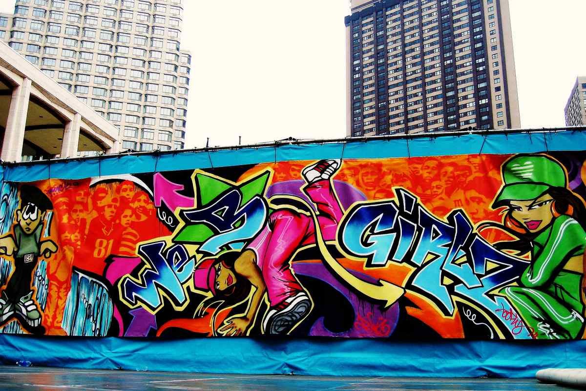 Graffiti Murals Street Art 014 4162414514 00fae08cbf o A4 Photo Print