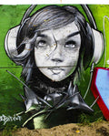Graffiti Murals Street Art 014 Holland grafitti artwork image16 A4 Photo Print