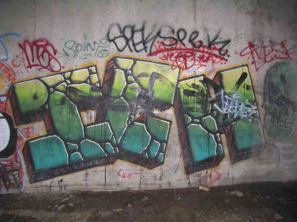 Graffiti Murals Street Art 0141 11125116 A4 Photo Print