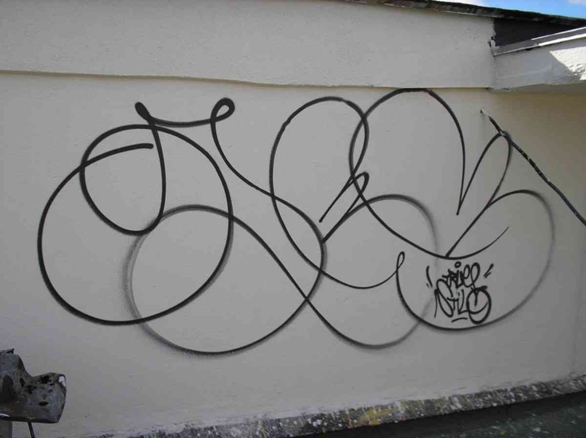 Graffiti Murals Street Art 0142 Odes A4 Photo Print