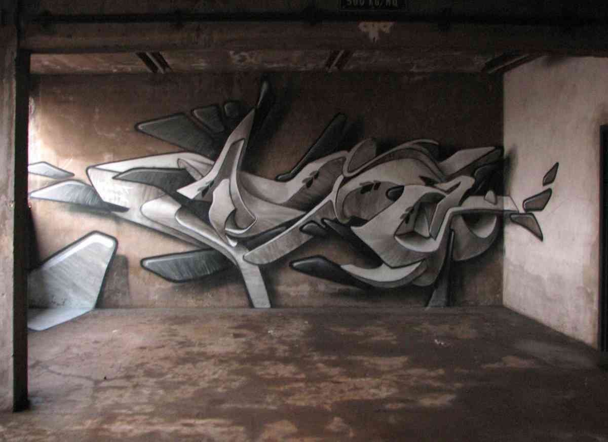 Graffiti Murals Street Art 0154 ddart A4 Photo Print