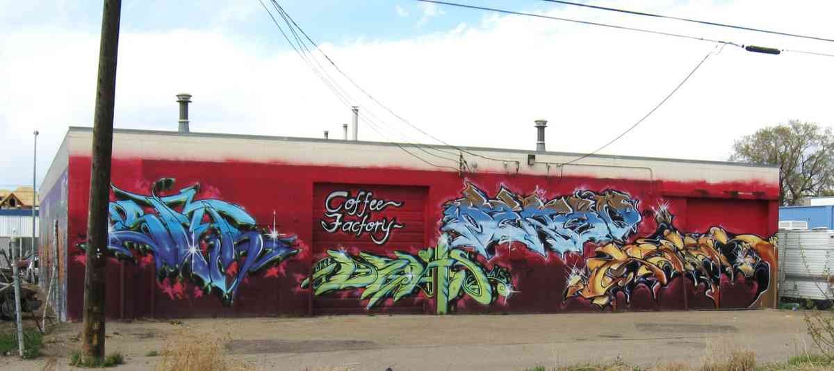 Graffiti Murals Street Art 0155 10200807 A4 Photo Print