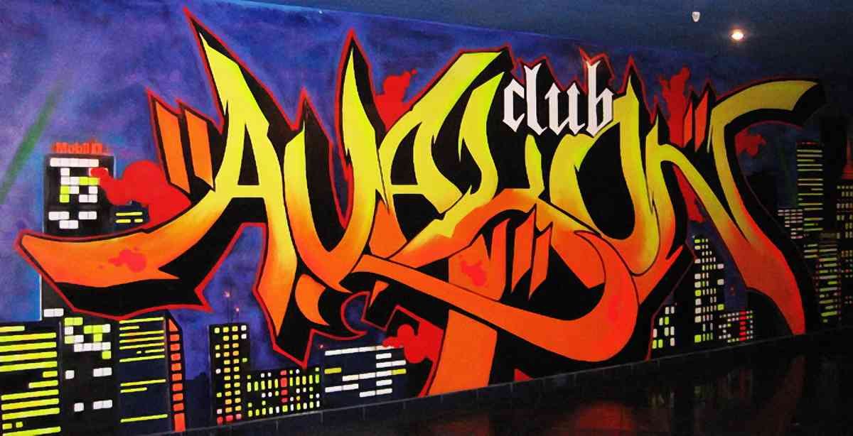 Graffiti Murals Street Art 0155 Graffiti 2 A4 Photo Print