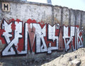 Graffiti Murals Street Art 0157 Hap1 A4 Photo Print