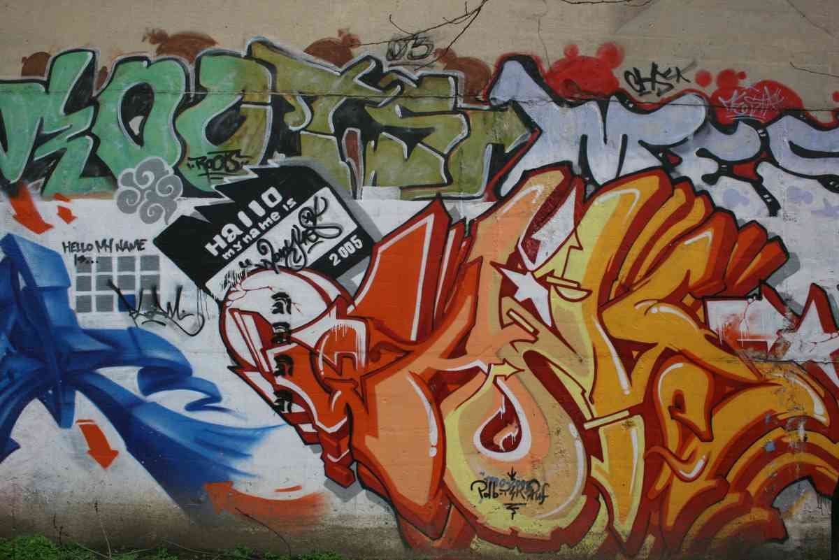 Graffiti Murals Street Art 0176 Spain 4 A4 Photo Print