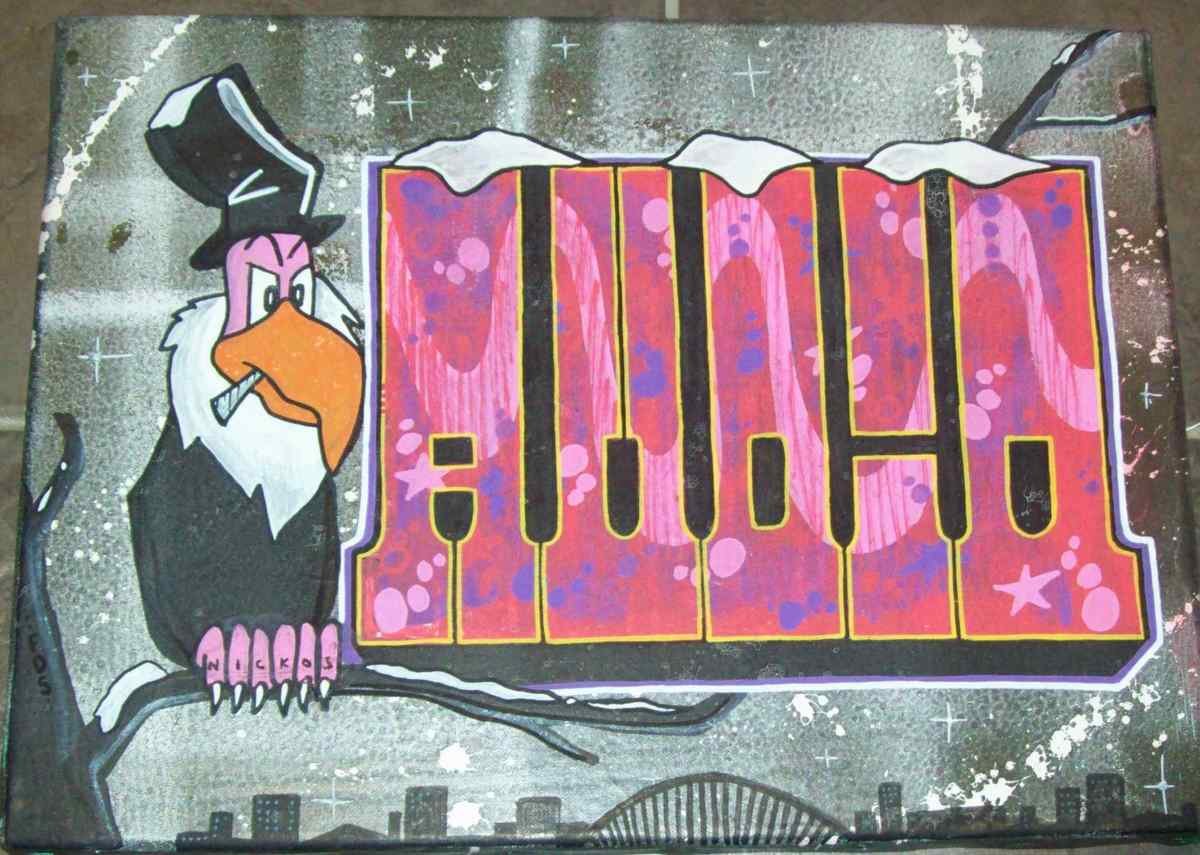 Graffiti Murals Street Art 018 4128470363 79b1c5b93f o A4 Photo Print