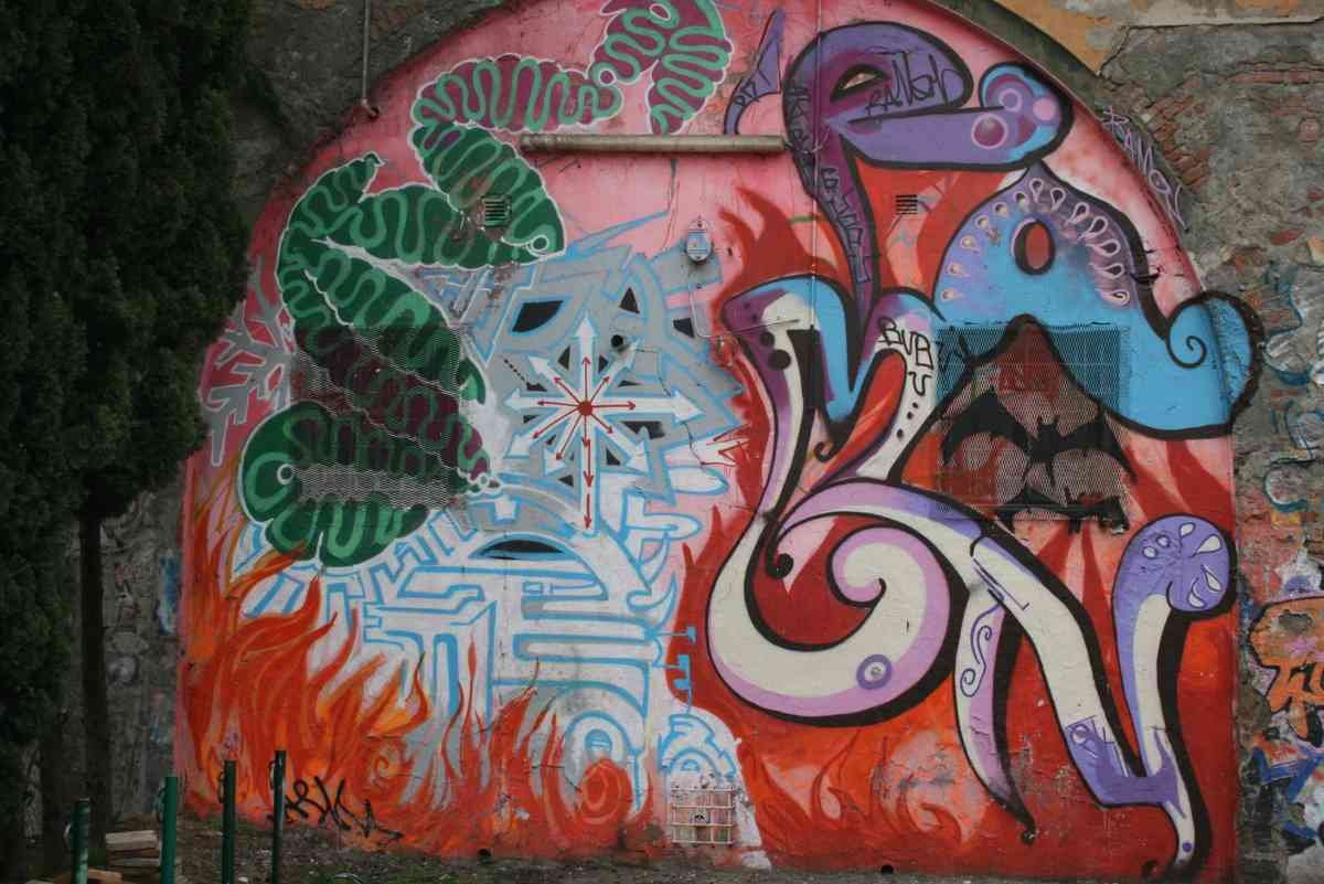 Graffiti Murals Street Art 0191 IMG 4611 A4 Photo Print