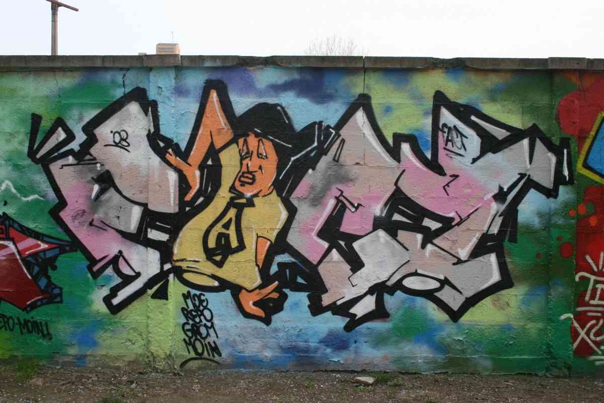 Graffiti Murals Street Art 0198 IMG 4620 A4 Photo Print