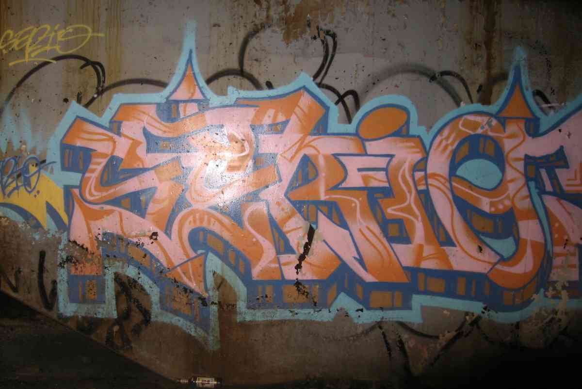 Graffiti Murals Street Art 0200 11345129 A4 Photo Print