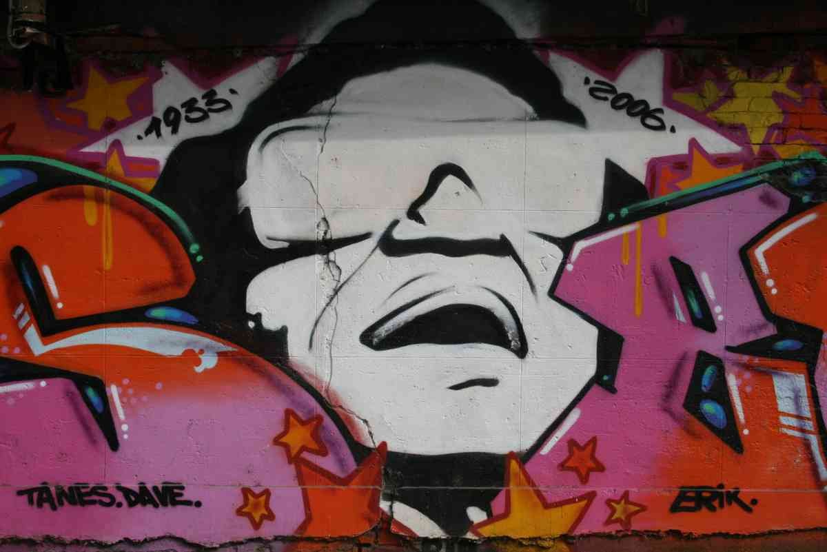 Graffiti Murals Street Art 0207 IMG 4634 A4 Photo Print