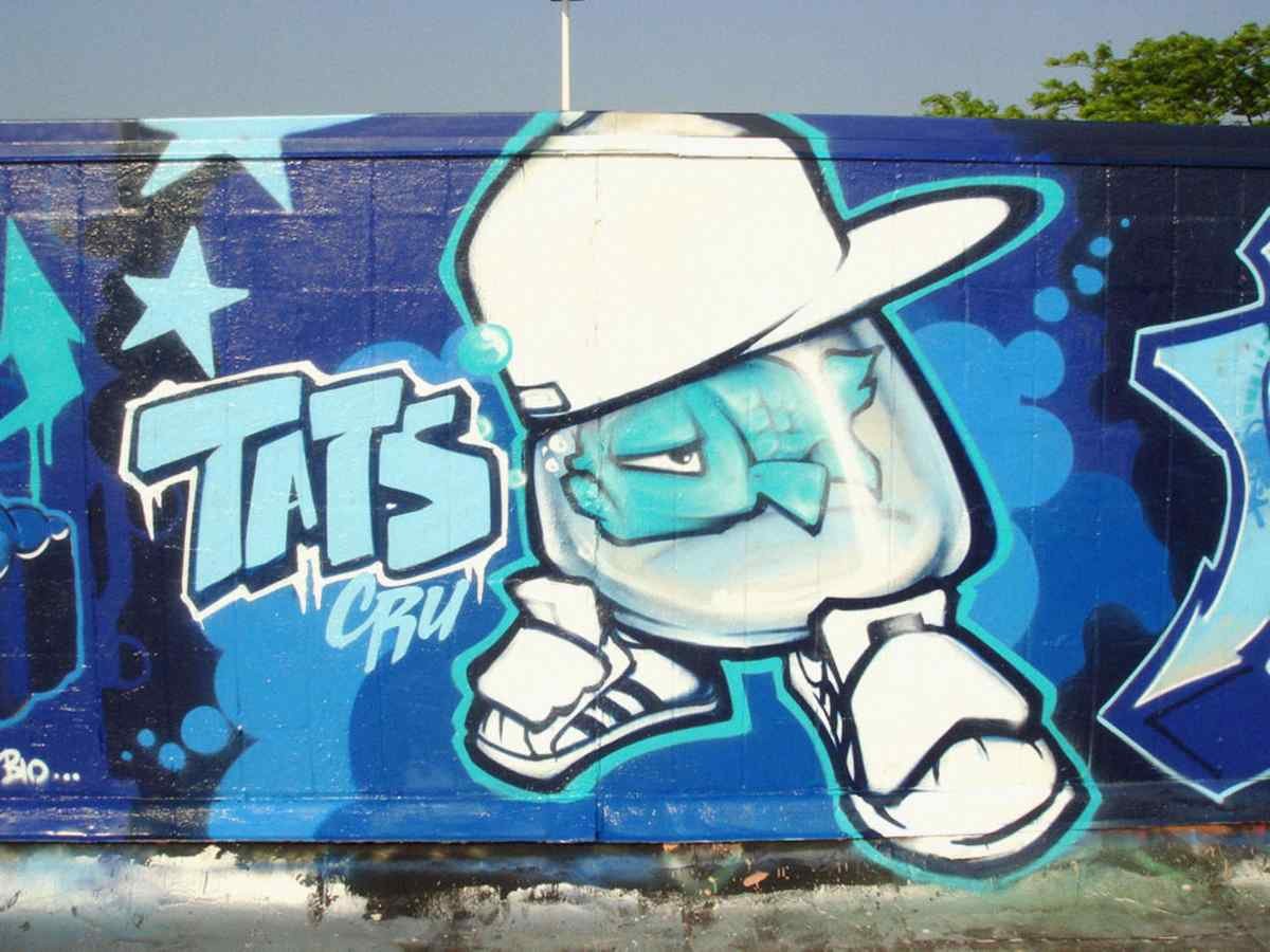 Graffiti Murals Street Art 021 4158907377 e7aa7e581c o A4 Photo Print