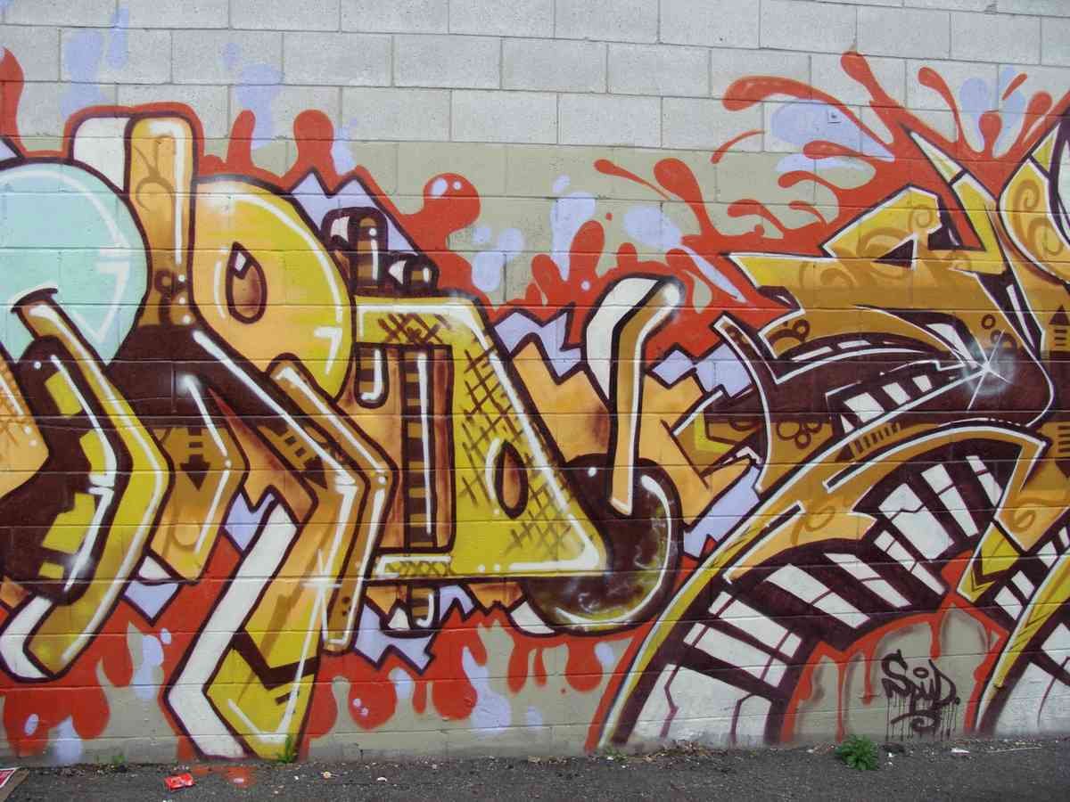 Graffiti Murals Street Art 0224 Toronto Canada 28 A4 Photo Print