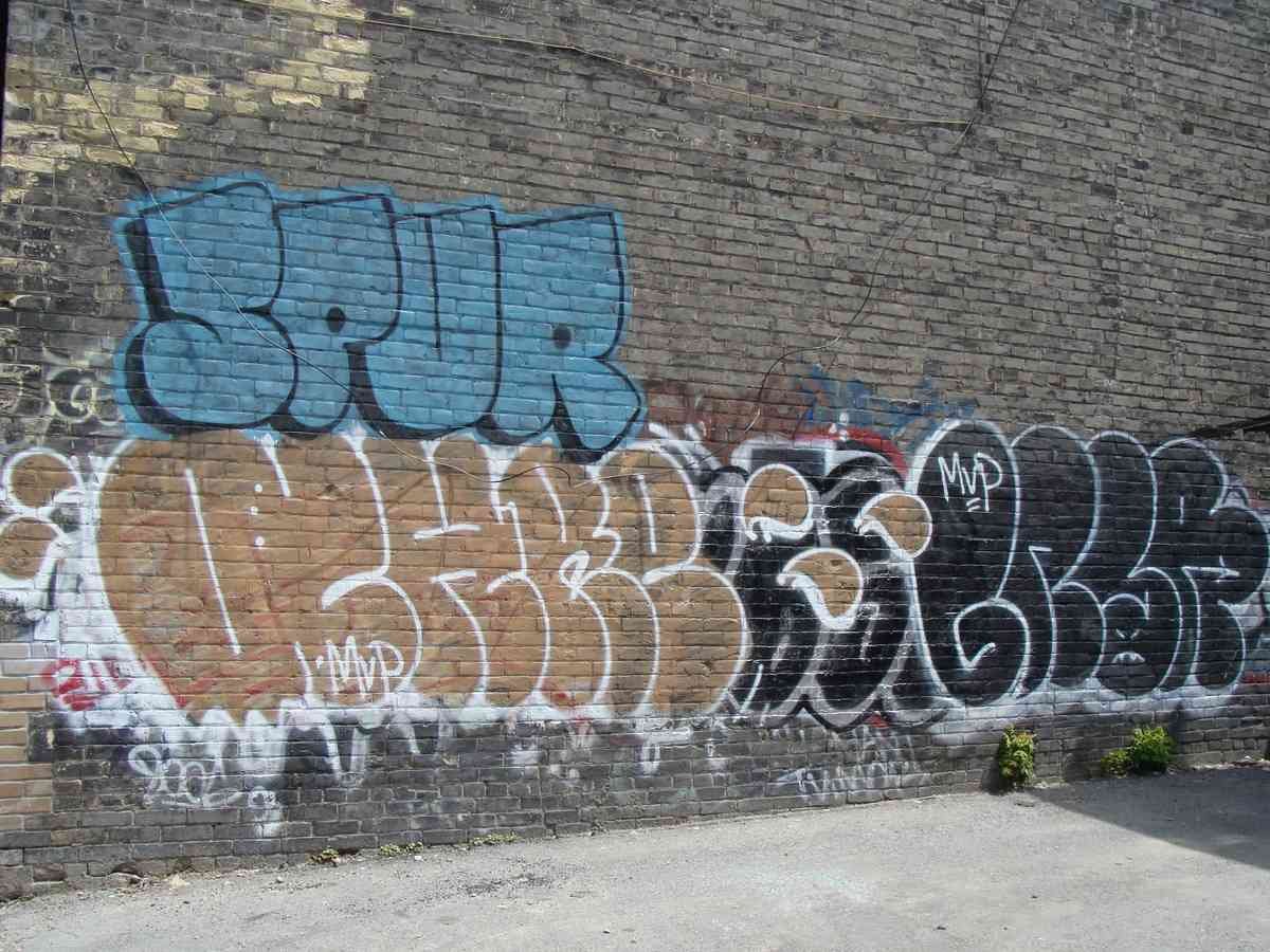 Graffiti Murals Street Art 0232 Toronto Canada 3 A4 Photo Print