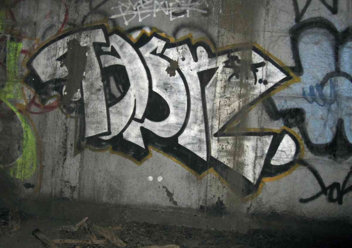Graffiti Murals Street Art 0233 11345171 A4 Photo Print