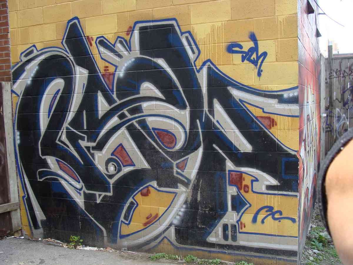 Graffiti Murals Street Art 0234 Toronto Canada 5 A4 Photo Print