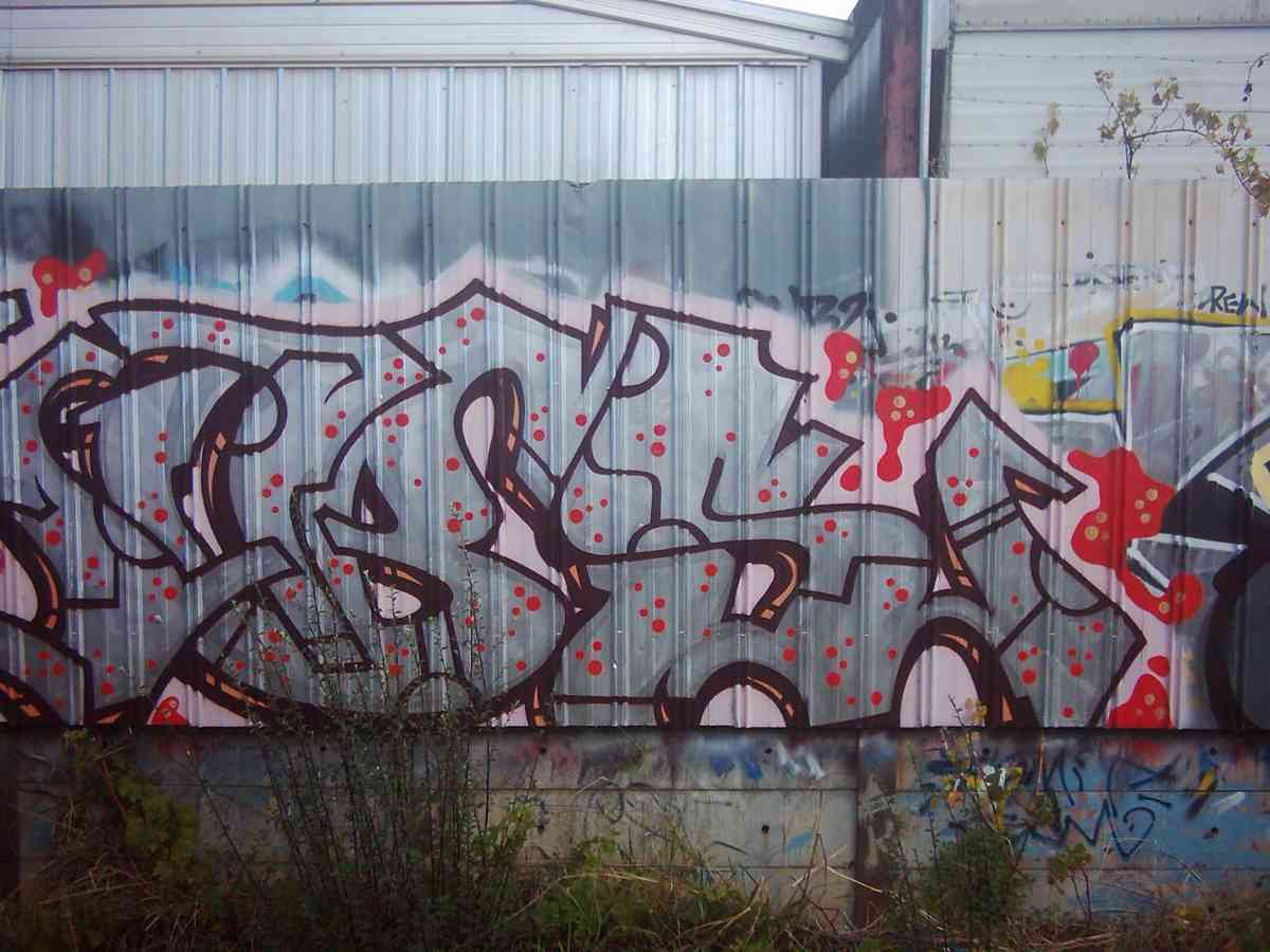 Graffiti Murals Street Art 024 graffiti by lyk trimuss xyther A4 Photo Print