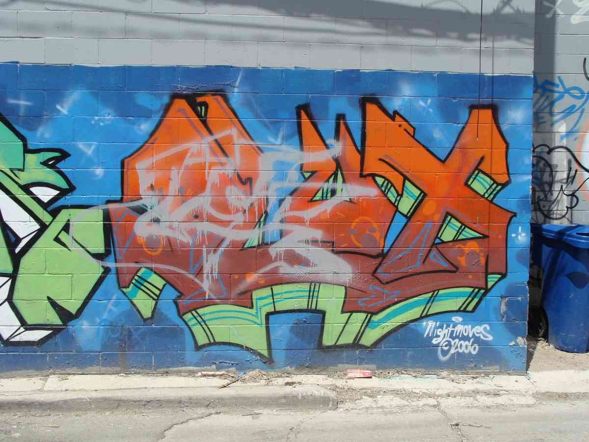 Graffiti Murals Street Art 0242 Toronto Canada 13 A4 Photo Print