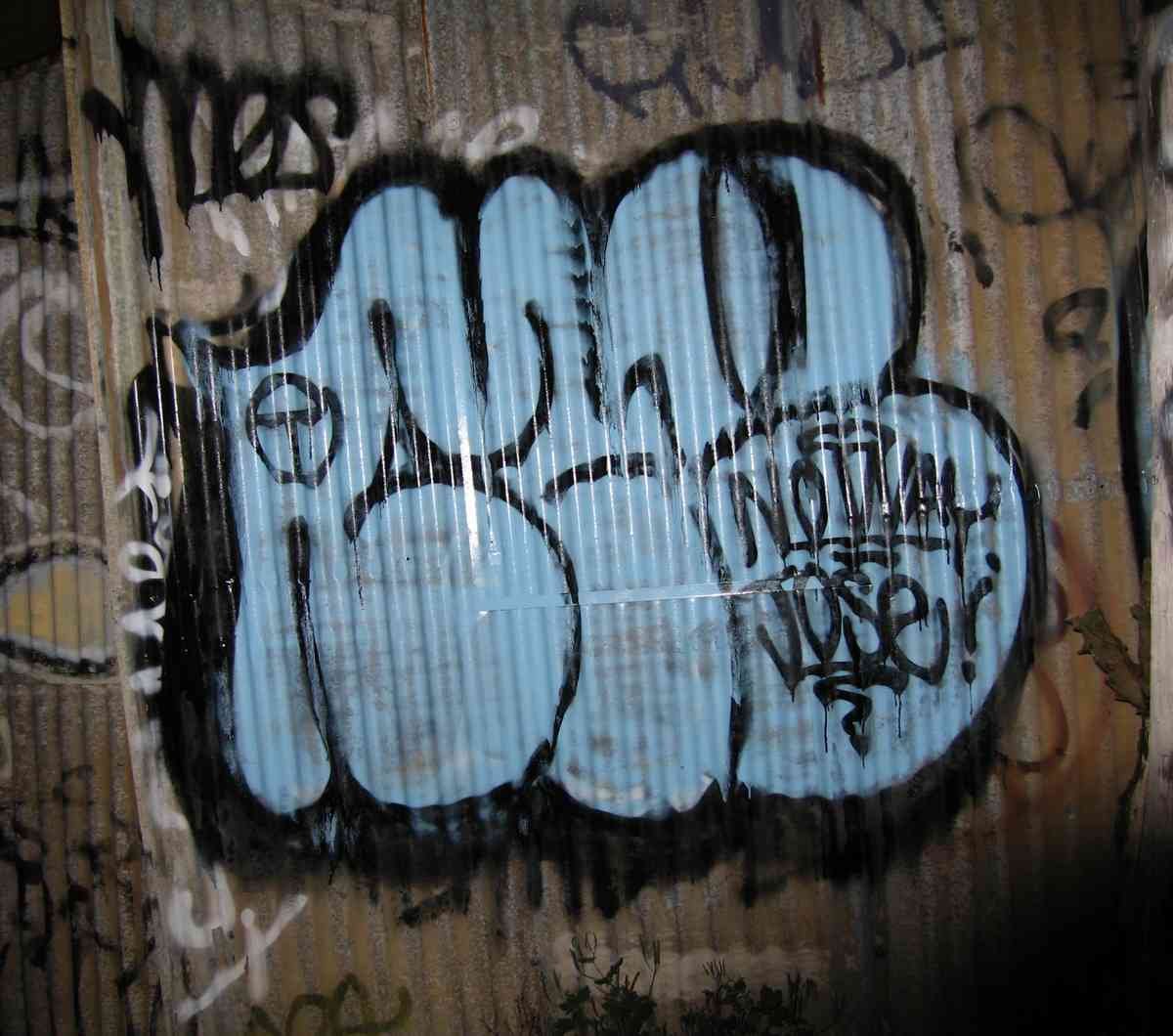 Graffiti Murals Street Art 0243 11956800 A4 Photo Print
