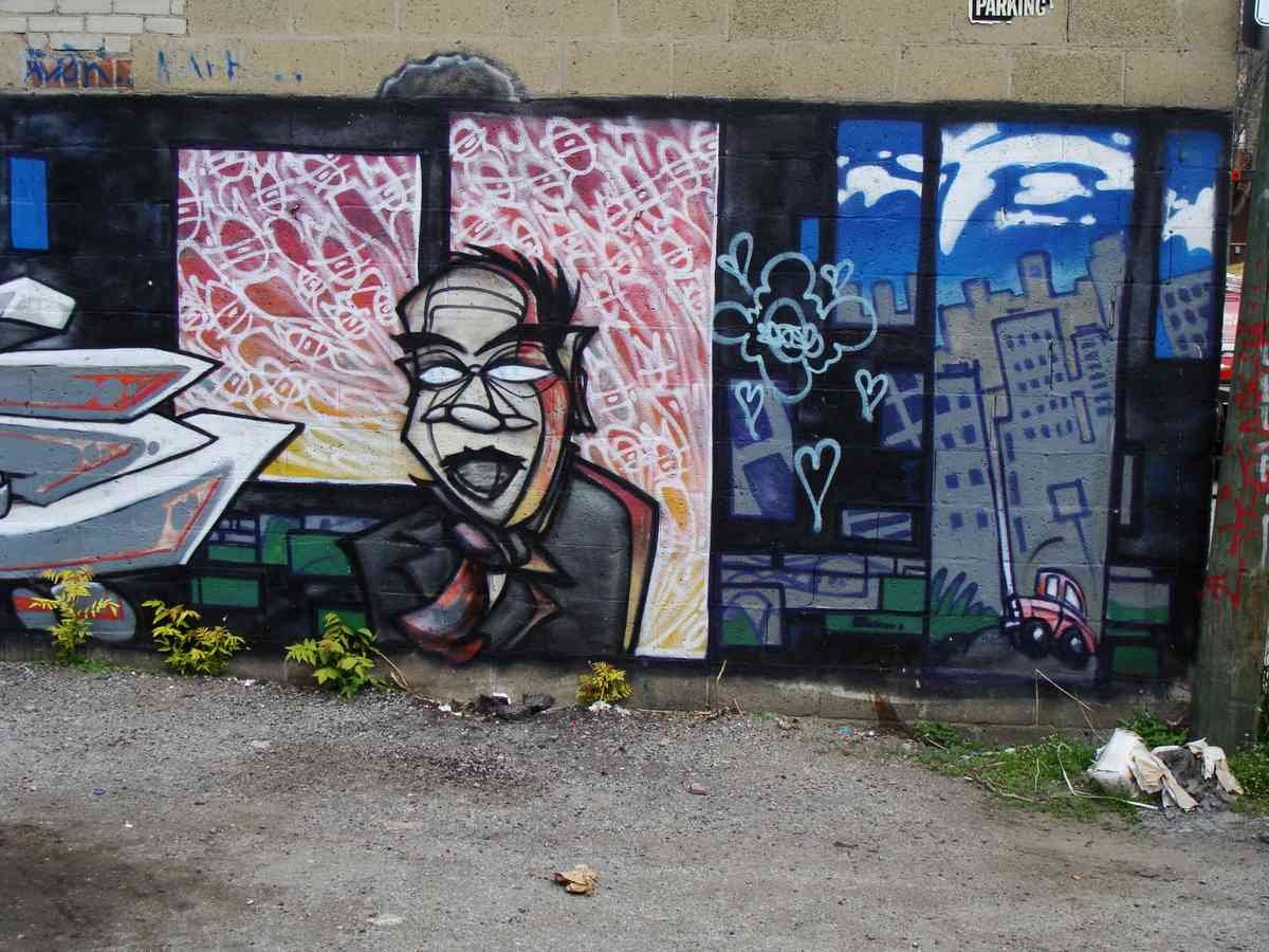 Graffiti Murals Street Art 0244 Toronto Canada 18 A4 Photo Print