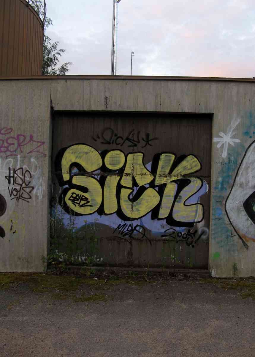 Graffiti Murals Street Art 027 1393 A4 Photo Print