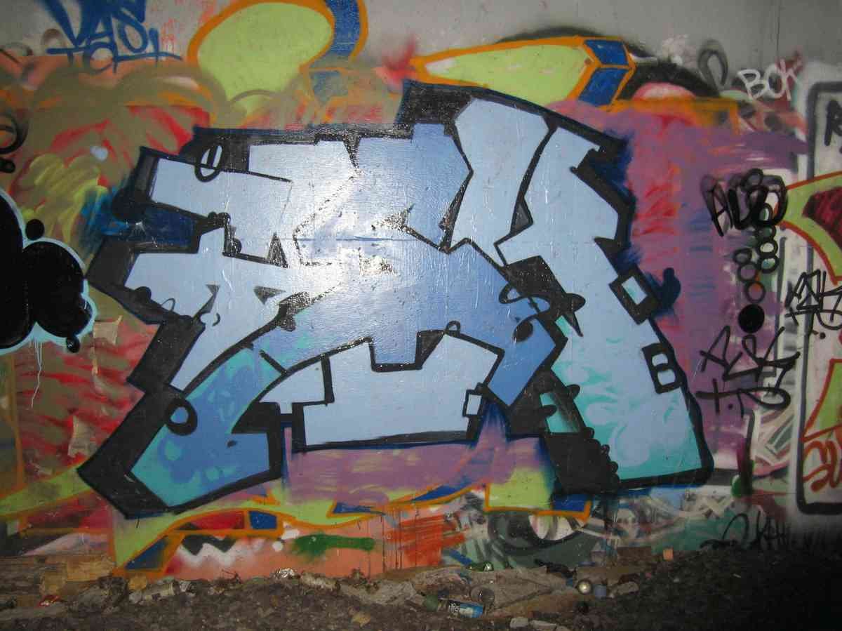 Graffiti Murals Street Art 0279 12202940 A4 Photo Print