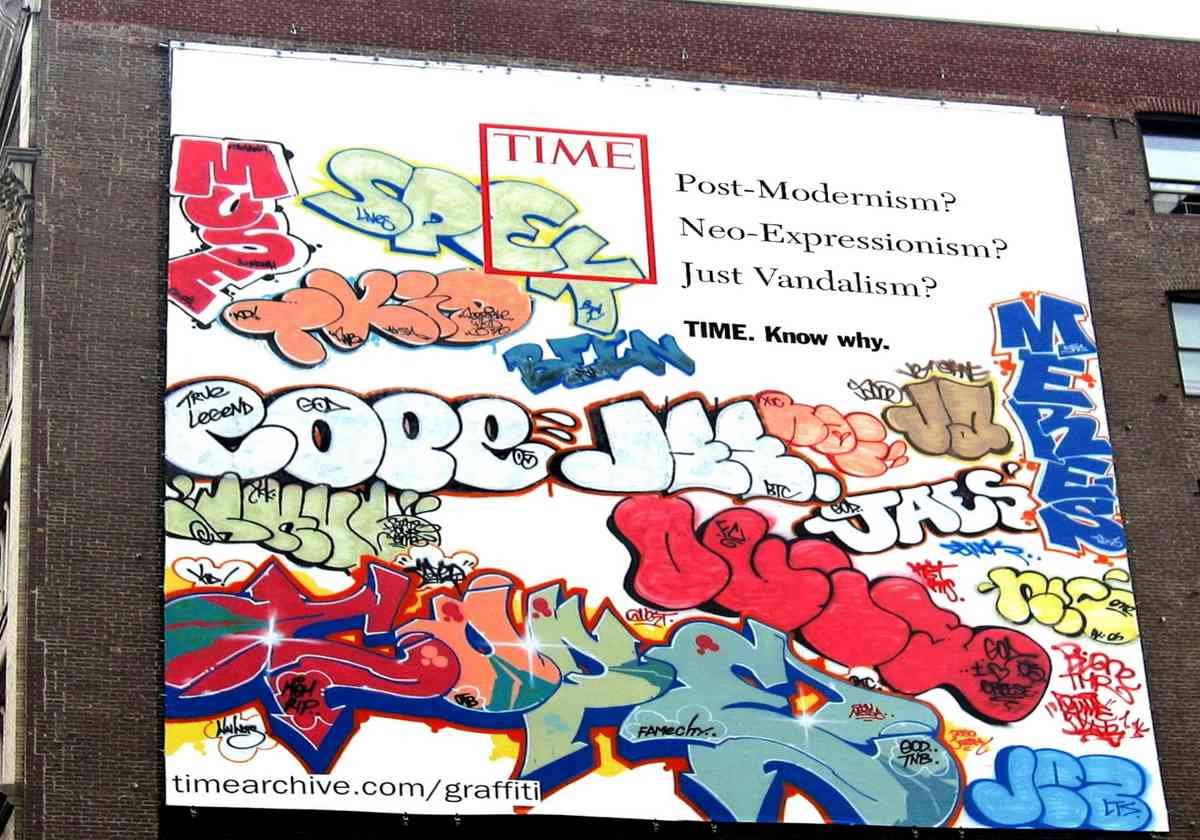 Graffiti Murals Street Art 028 Graffiti Pic FINAL A4 Photo Print