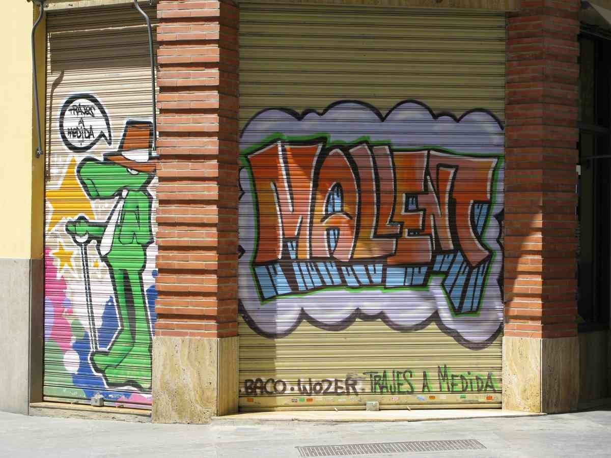 Graffiti Murals Street Art 0280 Spain 10 A4 Photo Print