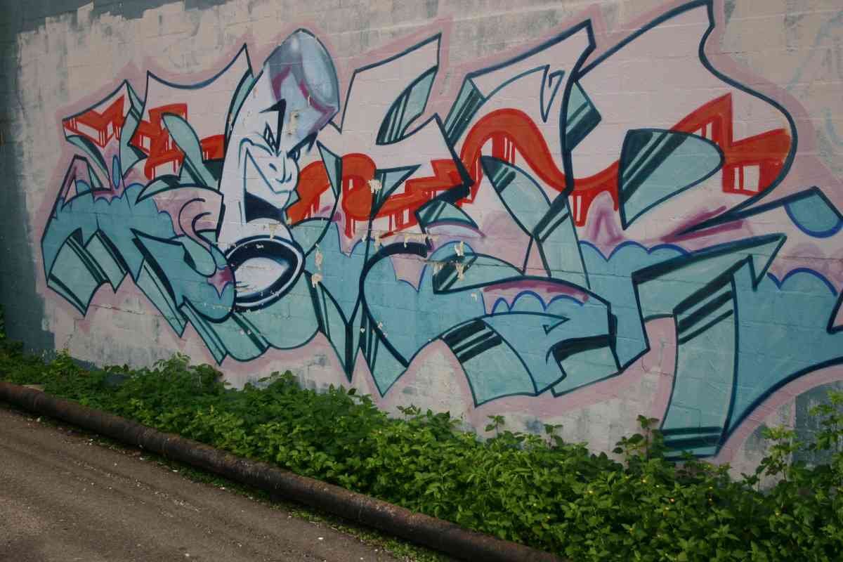 Graffiti Murals Street Art 029 wildstyle2 A4 Photo Print