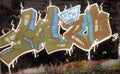 Graffiti Murals Street Art 0299 STA42355 A4 Photo Print