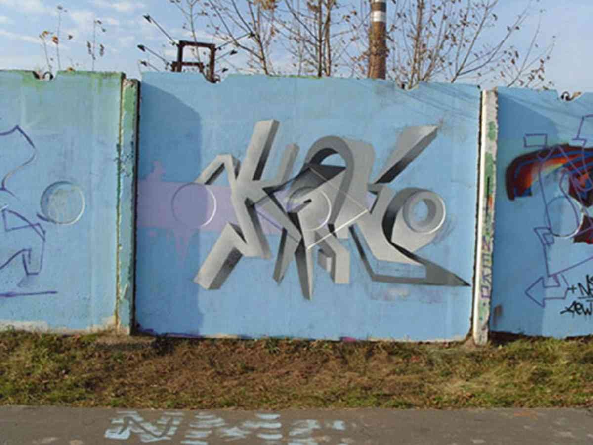 Graffiti Murals Street Art 0301 PC250012v 32 A4 Photo Print