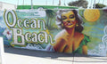 Graffiti Murals Street Art 0303 ocean beach san diego graffiti 1024 A4 Photo Print
