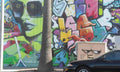 Graffiti Murals Street Art 0304 ocean beach san diego wall graffiti 1024 A4 Photo Print