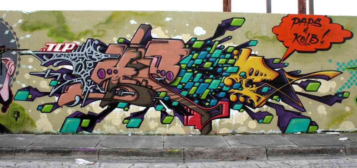 Graffiti Murals Street Art 0306 graffiti7 A4 Photo Print