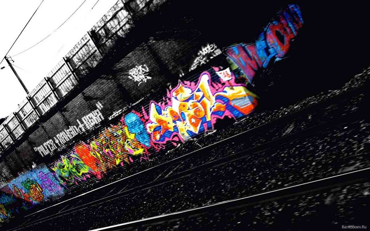 Graffiti Murals Street Art 0316 16 A4 Photo Print