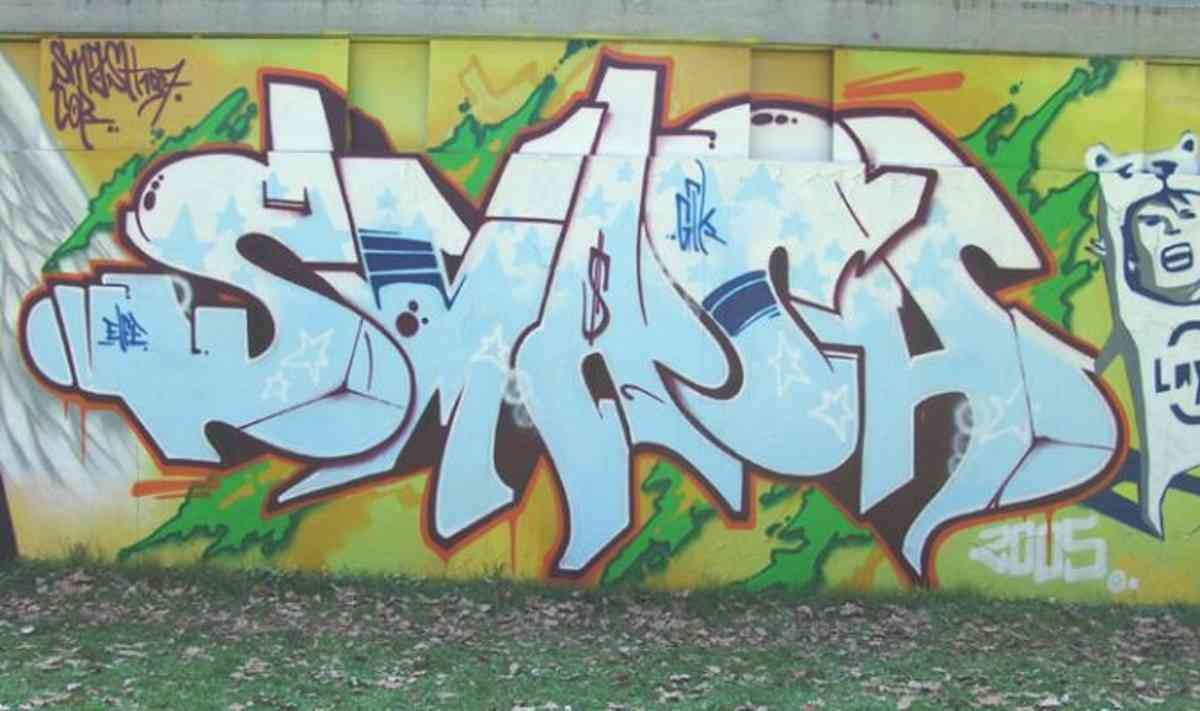 Graffiti Murals Street Art 0321 sl gallery big ef4f031958 A4 Photo Print