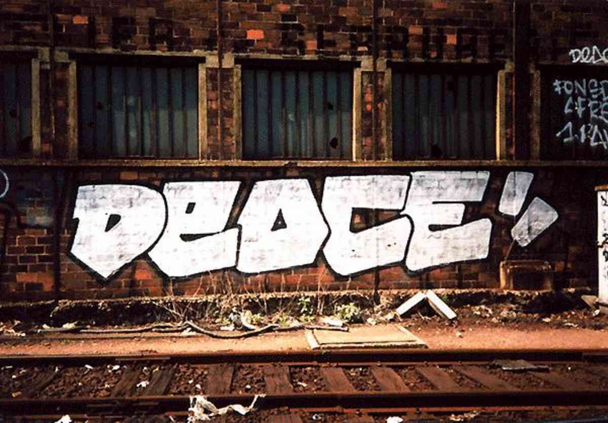 Graffiti Murals Street Art 0335 deace7 A4 Photo Print
