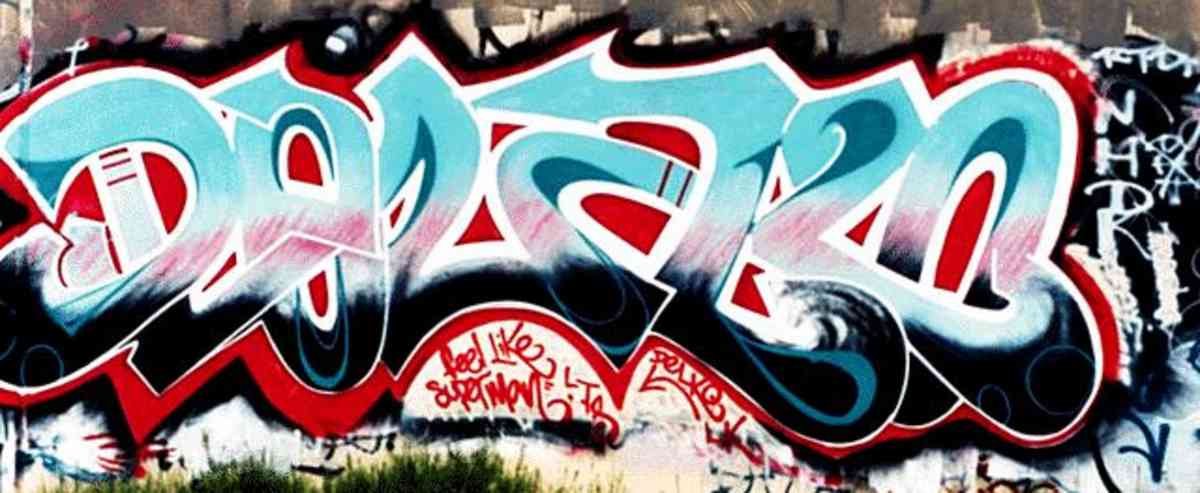 Graffiti Murals Street Art 0336 delko A4 Photo Print