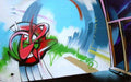 Graffiti Murals Street Art 0337 er1 2004 A4 Photo Print
