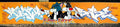 Graffiti Murals Street Art 0346 sew2koolkatz A4 Photo Print